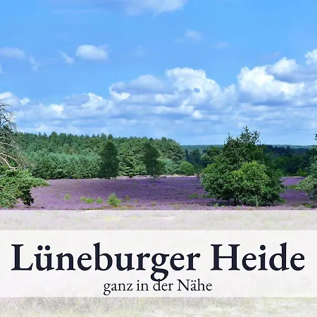 Blumenvilla 1 Mit Begehbarer Dusche, Sauna Und Garten * Schneverdingen