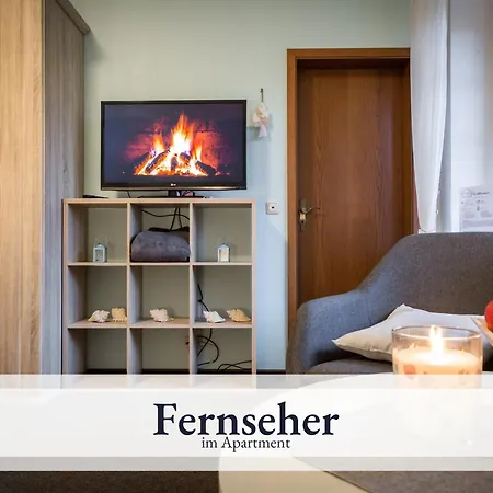 아파트 Blumenvilla 1 Mit Begehbarer Dusche, Sauna Und Garten 슈네베르딘겐