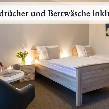 Blumenvilla 1 Mit Begehbarer Dusche, Sauna Und Garten Apartment Schneverdingen